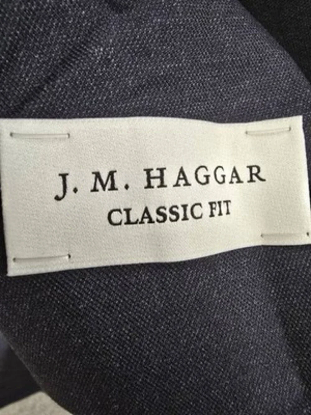 Haggar JMH Big & Tall Classic Fit Suit Separates Jacket Men's 56 Long Dark Navy